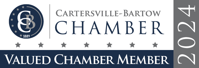 Valued chamber member logo in Cartersville, GA